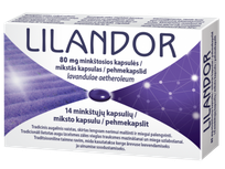 LILANDOR 80 mg kapsulas, 14 gab.