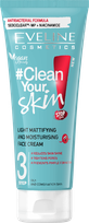 EVELINE  Clean Your Skin 3 sejas krēms, 75 ml