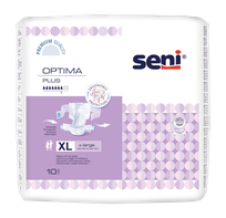 SENI Optima Plus XL (105-155 cm) diapers, 10 pcs.