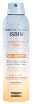 ISDIN Fotoprotector SPF50 Wet Skin Transparent sprejs, 250 ml