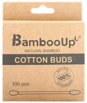 BAMBOO UP Бамбуковые ватные палочки, 100 шт.