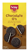 SCHAR Chocolate O's bezglutēna cepumi, 165 g