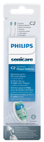 PHILIPS Sonicare Optimal Plaque Defense elektriskās zobu birstes uzgaļi, 2 gab.
