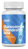 VPLAB GLUCOSAMINE & CHONDROITIN & MSM pills, 90 pcs.