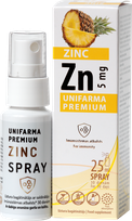 UNIFARMA PREMIUM Zinc sprejs, 25 ml