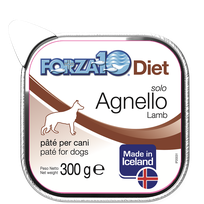 FORZA10 Solo Diet Jērs, Suņiem pastēte, 300 g
