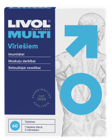 LIVOL  Multi Vīriešiem tabletes, 60 gab.