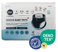 GEGE Genius Baby PNTS (9-15 kg) Maxi 4 biksītes, 40 gab.