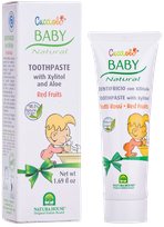 NATURA HOUSE Cucciolo Baby Red Fruits bērnu zobu pasta, 50 ml