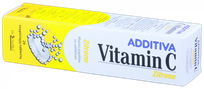 ADDITIVA Vitamin C Zitrone effervescent tablets, 20 pcs.