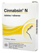 CINNABSIN N таблетки, 40 шт.