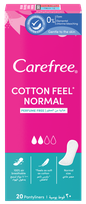 CAREFREE  Cotton Normal ikdienas ieliktnīši, 20 gab.