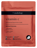 MASKOLOGY  With Vitamin C facial mask, 22 ml