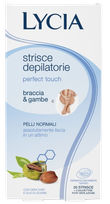 LYCIA Perfect Touch для Рук и Ног восковые полоски для депиляции, 20 шт.