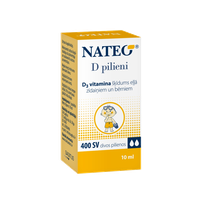 NATEO D 400 SV pilieni, 10 ml