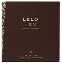 LELO HEX Respect XL condoms, 36 pcs.