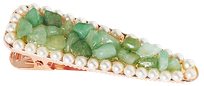 CRYSTALLOVE Aventurine заколка, 1 шт.