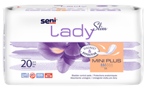 SENI Lady Slim Mini Plus uroloģiskie ieliktņi, 20 gab.