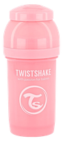 TWISTSHAKE Anti-Colic 0+ mēn. (rozā) pudelīte, 180 ml