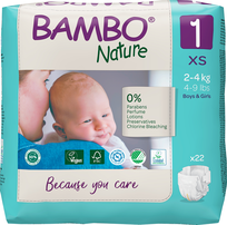 BAMBO NATURE diapers, 22 pcs.