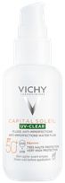 VICHY Capital Soleil UV-Clear SPF 50+ fluīds, 40 ml