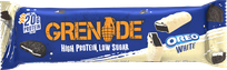 GRENADE Oreo White Proteīna batoniņš, 60 g