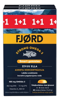 FJORD Strong Omega-3 Smart Gummies 45+45 шт. желейные конфеты,