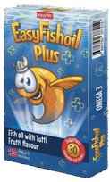 EASY FISHOIL Plus Zivju eļļas želejas konfektes, 30 gab.