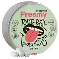 FRESMY Peppermint zobu pastas tabletes, 30 gab.