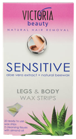 VICTORIA BEAUTY Legs & Body восковые полоски для депиляции, 20 шт.