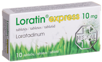LORATIN Express 10 mg tabletes, 10 gab.