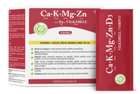BIOFARMACIJA Ca+K+Mg+Zn With Vit.D3 And Hawthorns порошок, 14 шт.