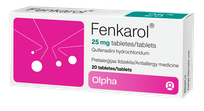 FENKAROL 25 мг таблетки, 20 шт.