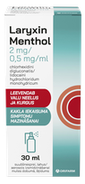 LARYXIN Menthol 2mg/0.5mg/ml aerosol, 30 ml