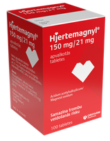 HJERTEMAGNYL 150 mg/21 mg pills, 100 pcs.