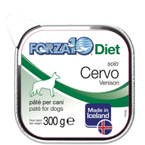 FORZA10 Solo Diet Briedis, Suņiem pastēte, 300 g