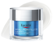 EUCERIN Hyaluron-Filler +3x Effect  Ночной Гидра крем для лица, 50 мл