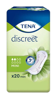 TENA Discreet Mini Pad uroloģiskie ieliktņi, 20 gab.