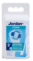 JORDAN Clean насадки для электрической зубной щетки, 2 шт.