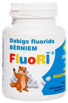 FLUORĪ 220 mg tabletes, 250 gab.