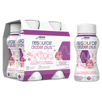 NESTLE Resource Diabet Plus with strawberry flavour, 200 ml, 4 pcs.