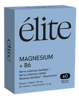 ELITE Magnesium+ B6 таблетки, 60 шт.