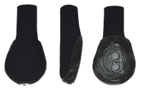 GOO-EEZ Basic, Black, S dog boots, 4 pcs.
