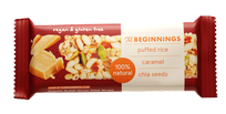 THE BEGINNINGS Muesli Caramel  bar, 20 g