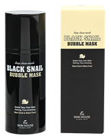 THE SKIN HOUSE Black Snail Bubble Mask facial mask, 100 ml