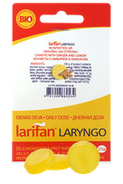 LARIFAN Laryngo Ingvers Citrons želejas konfektes, 23 g