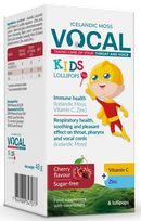 VOCAL  Kids Cherry пастилки, 6 шт.