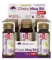 OLIMP LABS Chela - Mag B6 Forte Shot (25 ml) Cherry ampulas, 9 gab.