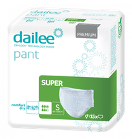 DAILEE Pant Premium Super S biksītes, 15 gab.