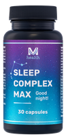 MV HEALTH Sleep Complex Max kapsulas, 30 gab.